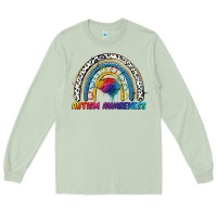Matcha Autism Awareness rainbow Long Sleeve Tee - FaDigitalArtStudio