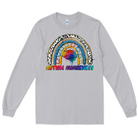 Moon Dust Autism Awareness rainbow Long Sleeve Tee - FaDigitalArtStudio