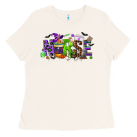 Bone nurse coffee cup halloween Ladies Tee - CowGirlArtShop