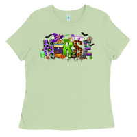 Matcha nurse coffee cup halloween Ladies Tee - CowGirlArtShop