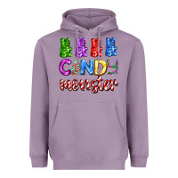 Lavender candy monster with jelly bear Heavyweight Hoodie - AdoDesignShop