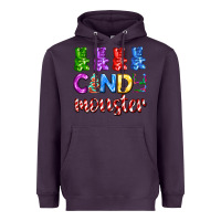 Plum candy monster with jelly bear Heavyweight Hoodie - AdoDesignShop