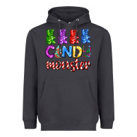 Smoke candy monster with jelly bear Heavyweight Hoodie - AdoDesignShop