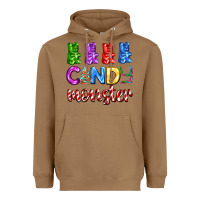 Toasted Coconut candy monster with jelly bear Heavyweight Hoodie - AdoDesignShop