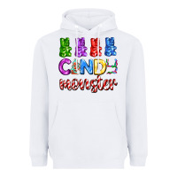 White candy monster with jelly bear Heavyweight Hoodie - AdoDesignShop