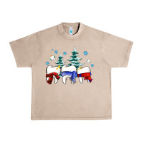 French Oak dental christmas tree teeth and winter ado Urban Heavy Tee - OliviaCreatesArt