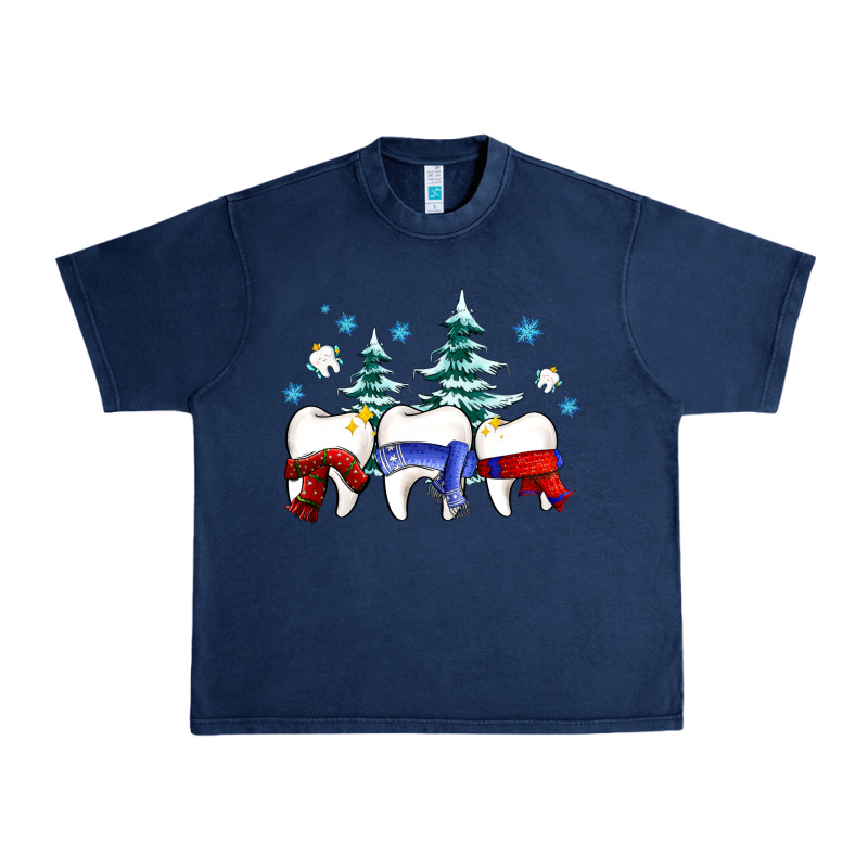 Dental Christmas Tree Teeth And Winter Ado Urban Heavy Tee by OliviaCreatesArt | Teevron