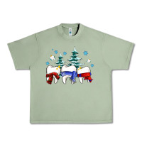 Oil Green dental christmas tree teeth and winter ado Urban Heavy Tee - OliviaCreatesArt
