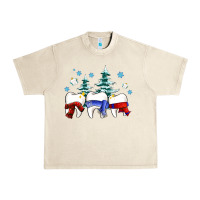 Sandshell dental christmas tree teeth and winter ado Urban Heavy Tee - OliviaCreatesArt