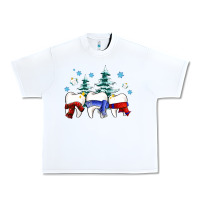 White dental christmas tree teeth and winter ado Urban Heavy Tee - OliviaCreatesArt