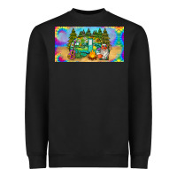 Black hippie soul license plate Heavyweight Sweatshirt - BarkalooDesign