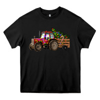 Black christmas farm Heavy Core Tee - RanaPortraitStore