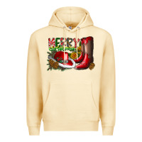Pina Colada cowboy merry christmas Premium Hoodie - CowhideDigitalArt