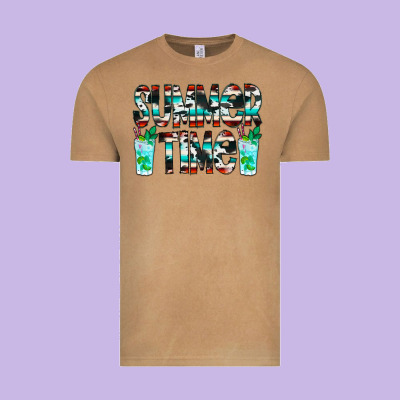 Summer Time Cowhide Serape Vintage Tee Designed By Cowcowdesign