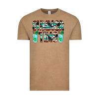 Vintage Coffee Summer Time Cowhide Serape Vintage Tee - CowCowDesign