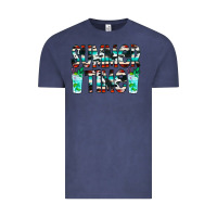 Vintage Denim Summer Time Cowhide Serape Vintage Tee - CowCowDesign