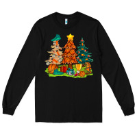 Black christmas basketball trees bbs Long Sleeve Tee - BundleAndBundleShop