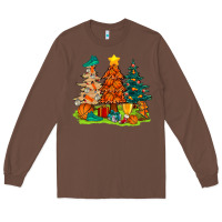 Chestnut christmas basketball trees bbs Long Sleeve Tee - BundleAndBundleShop
