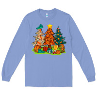 Colony Blue christmas basketball trees bbs Long Sleeve Tee - BundleAndBundleShop