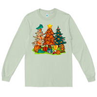 Matcha christmas basketball trees bbs Long Sleeve Tee - BundleAndBundleShop