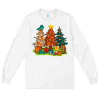 White christmas basketball trees bbs Long Sleeve Tee - BundleAndBundleShop