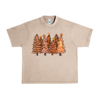 French Oak melanin christmas trees with lights Urban Heavy Tee - FaDigitalArtStudio