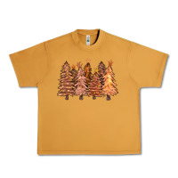 Peanut Butter melanin christmas trees with lights Urban Heavy Tee - FaDigitalArtStudio
