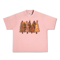 Salmon melanin christmas trees with lights Urban Heavy Tee - FaDigitalArtStudio