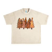 Sandshell melanin christmas trees with lights Urban Heavy Tee - FaDigitalArtStudio