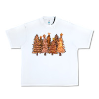 White melanin christmas trees with lights Urban Heavy Tee - FaDigitalArtStudio