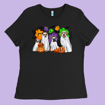 Ghost Dogs Ladies Tee Designed By Cowgirlartshop
