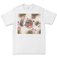 White usa land of the free because of the brave Premium Tee - TumblerDesignByShophia