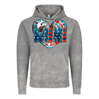Cloud Rock American mini heart 4th of july Vintage Hoodie - FaDigitalArtStudio