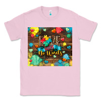 Bubblegum Pink love needs no words Classic Tee - CowGirlArtShop