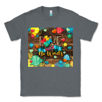 Charcoal Heather love needs no words Classic Tee - CowGirlArtShop