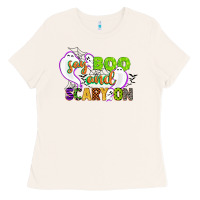 Bone say boo and scary on Ladies Tee - CowGirlArtShop