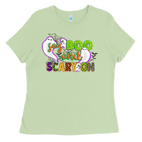 Matcha say boo and scary on Ladies Tee - CowGirlArtShop