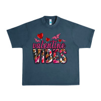 Midnight Navy valentine vibes olivia Urban Heavy Tee - OliviaCreatesArt