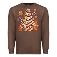 Chestnut christmas tree cake and cookies ado Premium Sweatshirt - AdoDesignShop