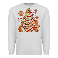 Dove Grey christmas tree cake and cookies ado Premium Sweatshirt - AdoDesignShop