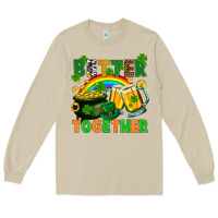 Mushroom St. Patrick's Day better together Long Sleeve Tee - FaDigitalArtStudio