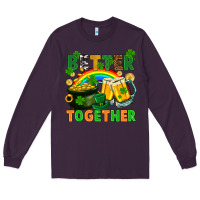 Plum St. Patrick's Day better together Long Sleeve Tee - FaDigitalArtStudio