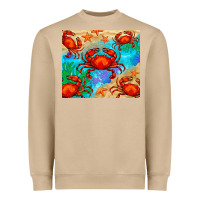 Mushroom crab Heavyweight Sweatshirt - BarkalooDesign