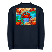 Navy crab Heavyweight Sweatshirt - BarkalooDesign