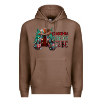 Chestnut Christmas with tribe Premium Hoodie - CowhideDigitalArt