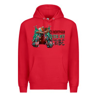 Red Christmas with tribe Premium Hoodie - CowhideDigitalArt