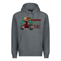 Rock Christmas with tribe Premium Hoodie - CowhideDigitalArt