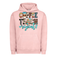 Pigment Salmon coffee teach repeat Urban Hoodie - JahusDesignShop