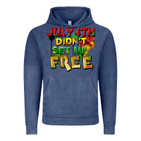 Vintage Denim July 4th didn't set me free Vintage Hoodie - FaDigitalArtStudio