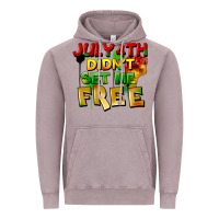 Vintage Zinc July 4th didn't set me free Vintage Hoodie - FaDigitalArtStudio